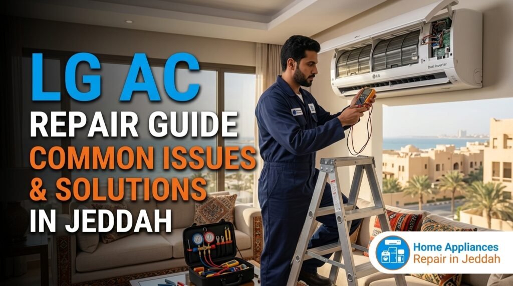 LG AC Repair Guide Common Issues and Solutions in Jeddah